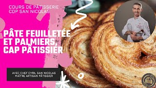 Délicieuse recette des palmiers par Chef Cyril San Nicolas