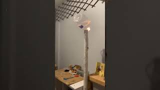 Artık mataryelden sokak lambası yapımı #stem #çocuk #robot #mucitmek