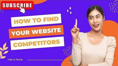 How to  Identify your website competitor (Quick guide) competitors analysis