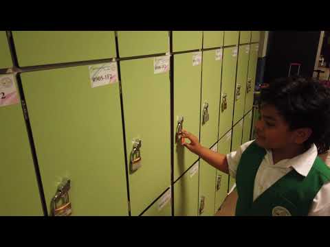 How to open the lockers in school using magnet.