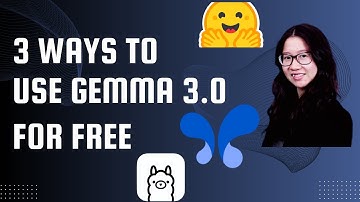 How to Use Google Gemma 3.0 Multimodal Models FREE - 3 WAYS with Ollama, HuggingFace, Google Studio
