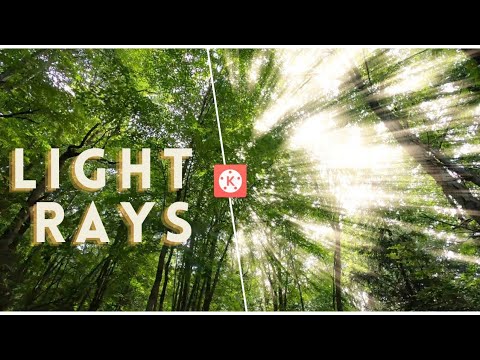 How to add LIGHT RAYS in Video | Kinemaster Video Editing | Hopeman Studio