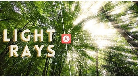How to add LIGHT RAYS in Video | Kinemaster Video Editing | Hopeman Studio