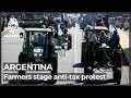 Argentina farmers stage anti-tax protest in Buenos Aires