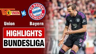 Highlights UNION BERLIN vs BAYERN MUNICH: Kane vẽ siêu phẩm đá phạt, màn hủy diệt không thương tiếc.