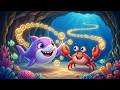 El Tiburón Bebé Perdido en el Océano 🌊 Canciones Infantiles y Rimas para Niños y Bebés Aprender