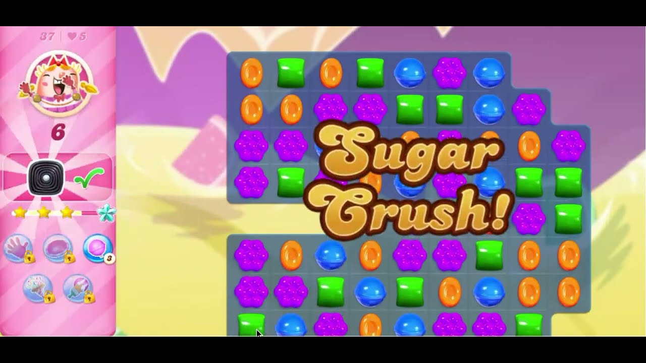 candy crush level 37 to 40 - YouTube