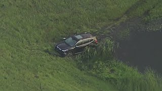 Stolen Maserati, Subaru crash, 3 in custody after pursuit in Manatee County, police say