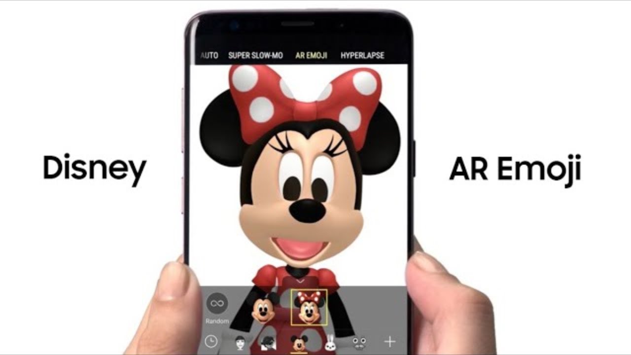 Samsung Galaxy S9: Disney AR Emoji