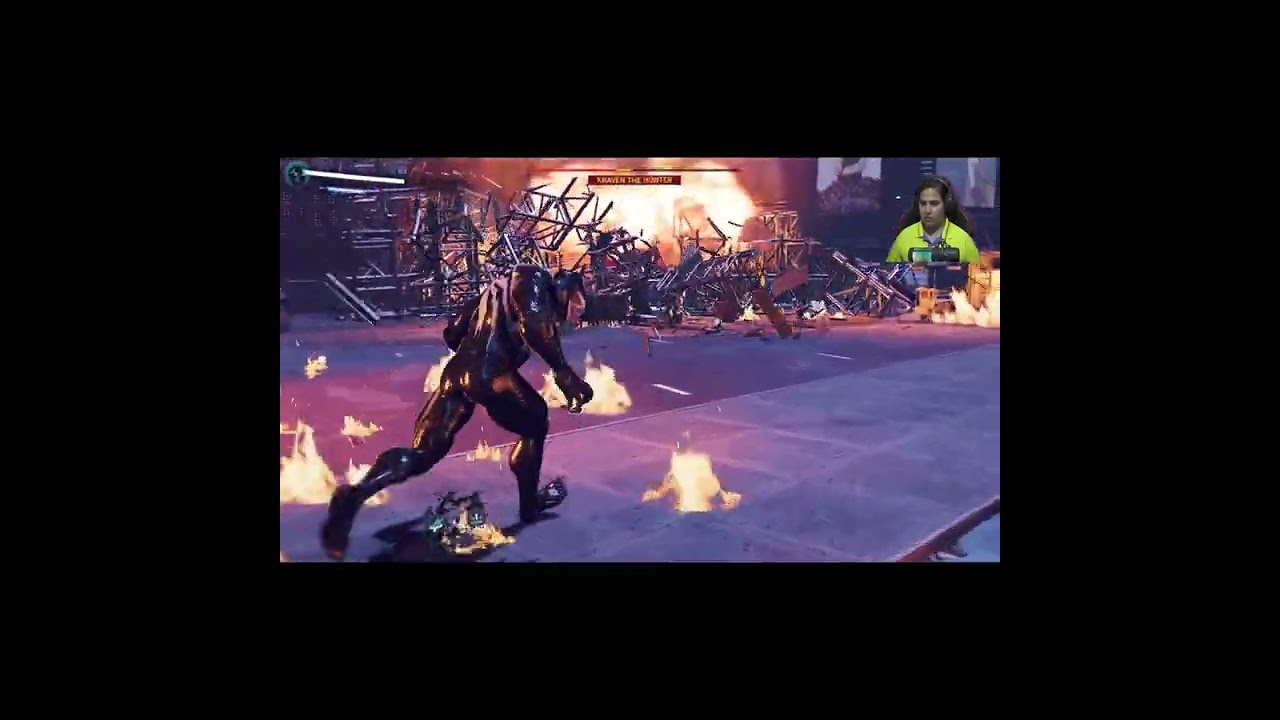 Kraven Vs Venom Fight - Part 1 in Spiderman 2 