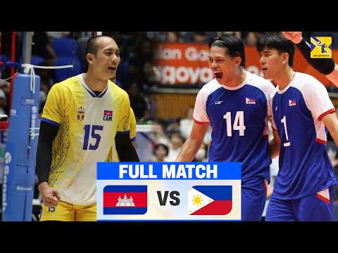 🔴FULL | CAMBODIA vs. PHILIPPINES | Kuon Mom vs. Leo Ordiales - Men's Volleyball