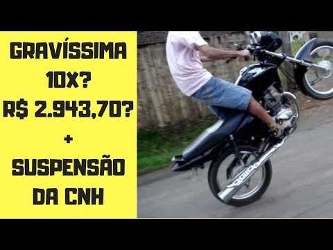 Multa por empinar moto: mito ou verdade?