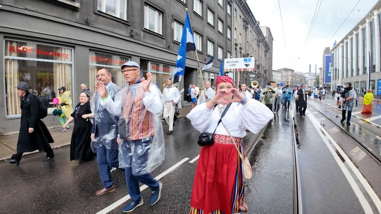 TV3 uudised: Laulu- ja tantsupeo rongkäigus osales 45 000 inimest!