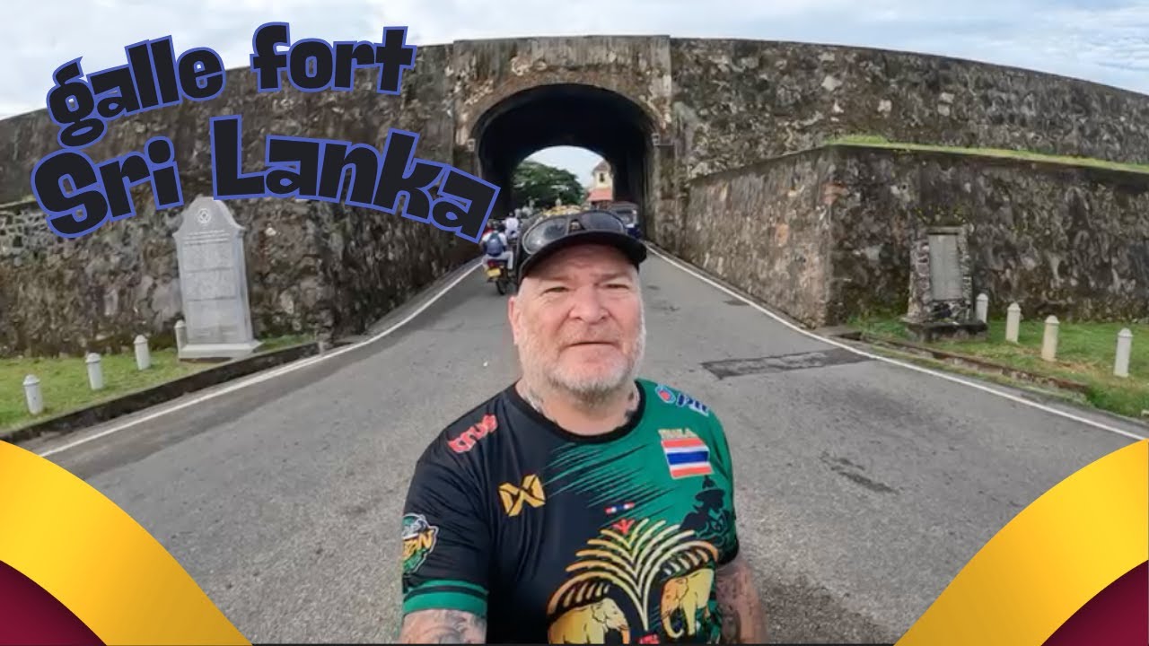 Exploring Historical Galle fort Sri Lanka