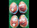 Satisfying sounds ASMR chocolate Ozmo surprise Egg unboxing happy collection toy #chocolate #shorts
