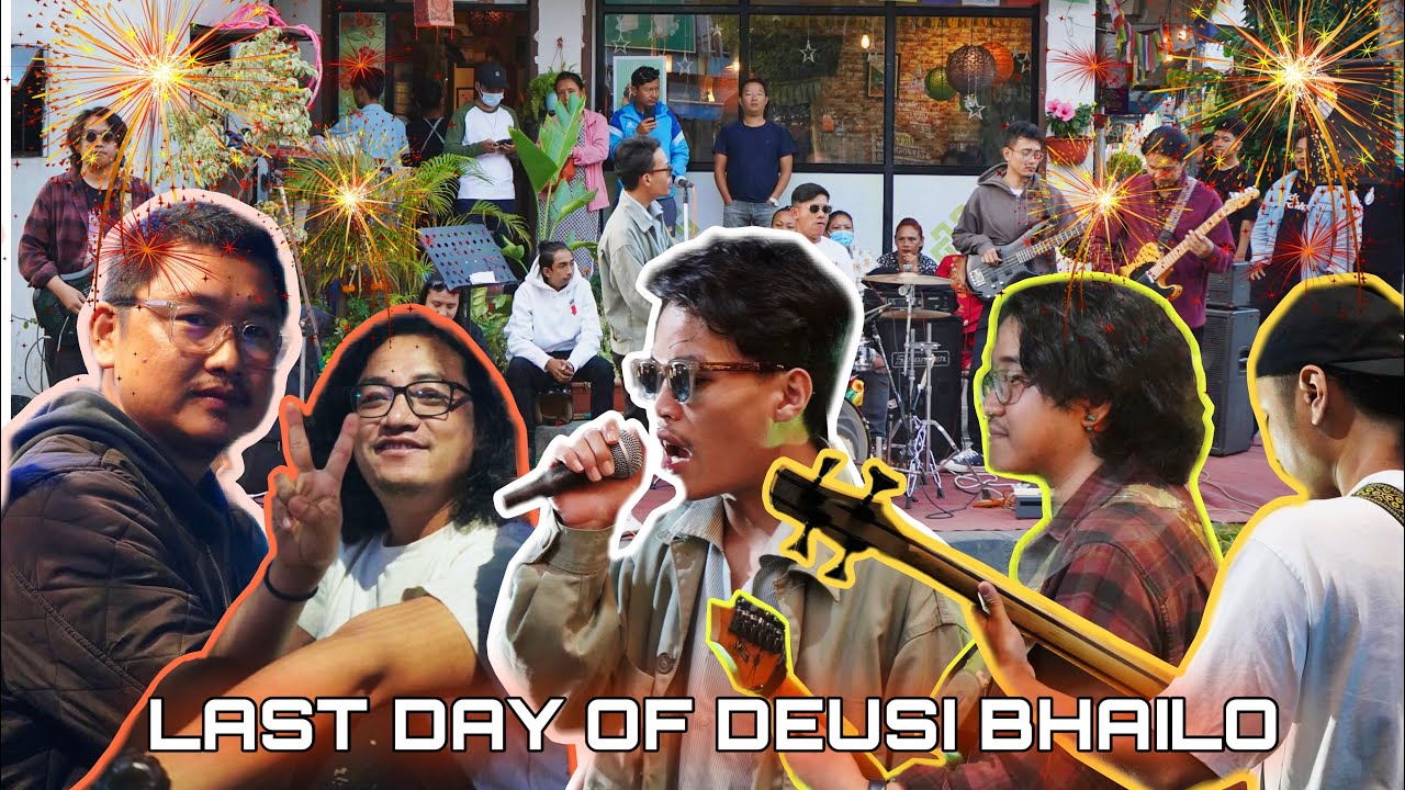 LAST DAY OF DEUSI BHAILO POKHARA MUSCAL HOUSE | LITTLE TIBET | PUIME FAST FOOD #bhailo #vlog #fypシ 