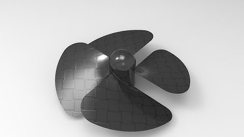 Fan blade design in Solidworks tutorial