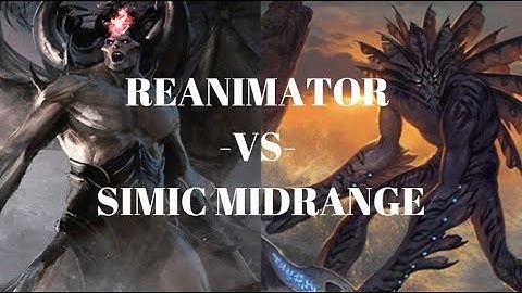 Xmage Cube Invitational - Reanimator vs Simic Midrange