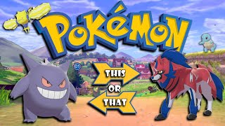This or That Pokémon Battle [PE Distance Learning Workout] How well do you know your Pokémon?