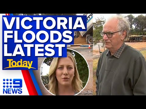 Nsw victoria border towns prepare for floods as murray river threatens to peak | 9 news australia