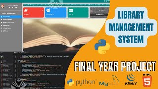 Library Management System in web using python,mysql,html, css,ajax,jquery