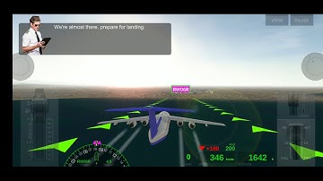 Airline Commander - License test - All engines failed #airlinecommander #rortos #flightsimulator