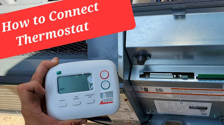 How to Connect Wireless T-Stat To 2023 Amana Ptac( K Series)