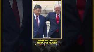 Trump-Xi Jinping Meet: US President Trump Arrives At Temple Of Heaven In Beijing | WION Shorts