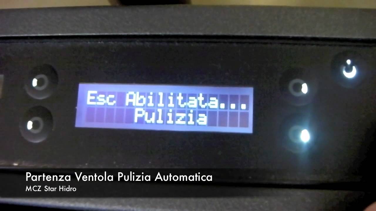 Pulizia automatica stufa a pellet star hydro mcz youtube