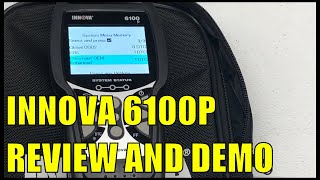 Innova 6100P OBD2 Code Scanner Product Review and Demo