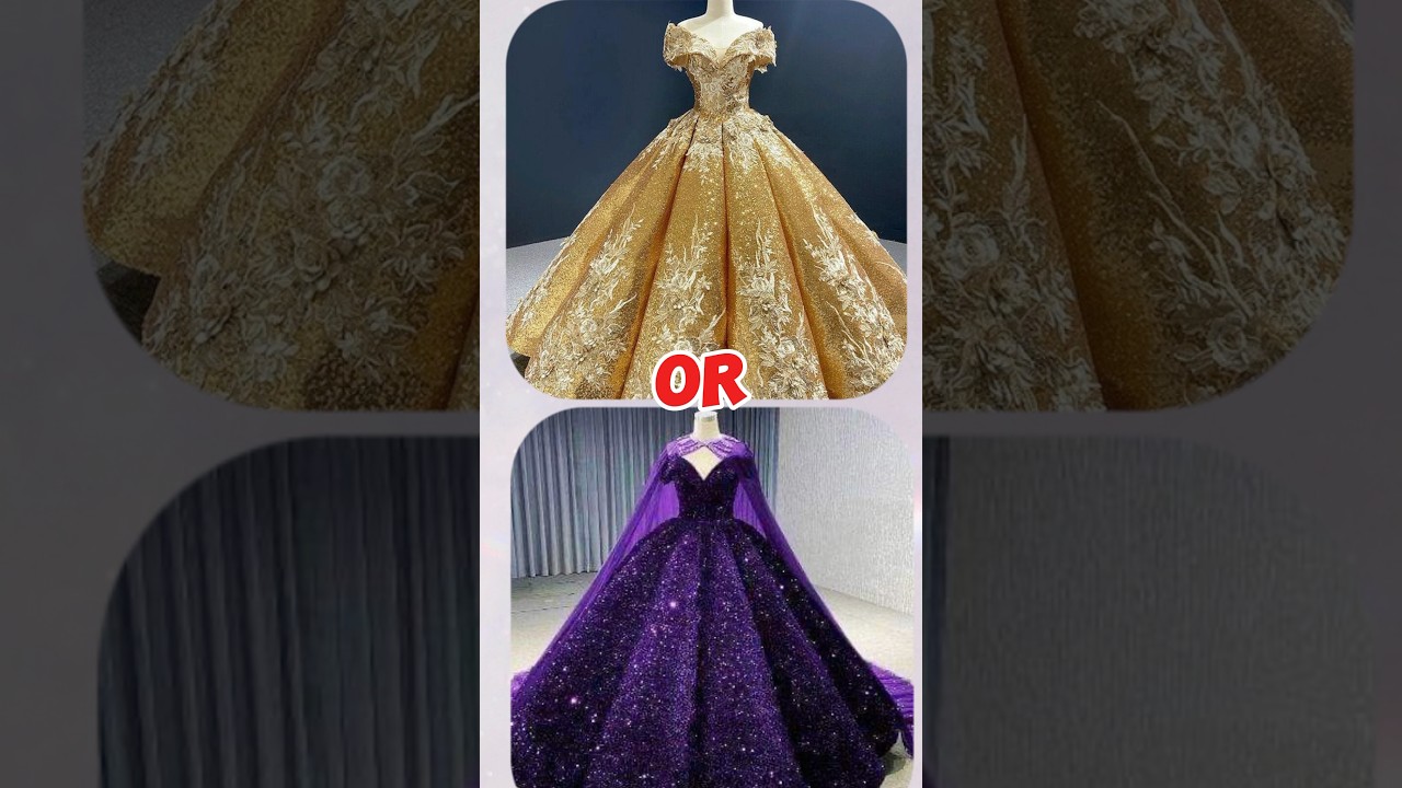 Gold ⭐️ or purple 💜 | gold vs purple 