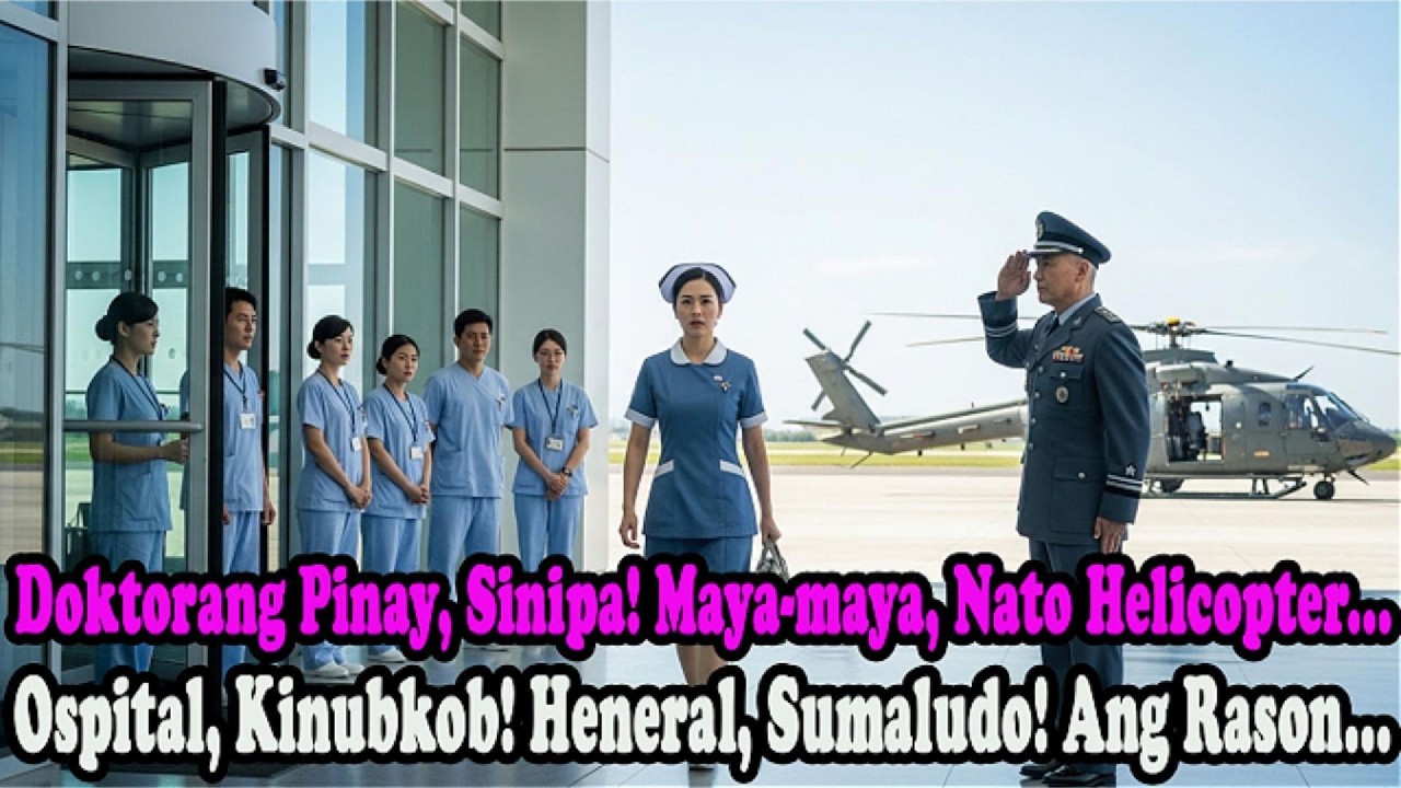 Pinalayas Na Pilipinang Doktora, Binulaga Ng 3 Nato Helicopter At Saludo Mula Sa Isang Heneral!