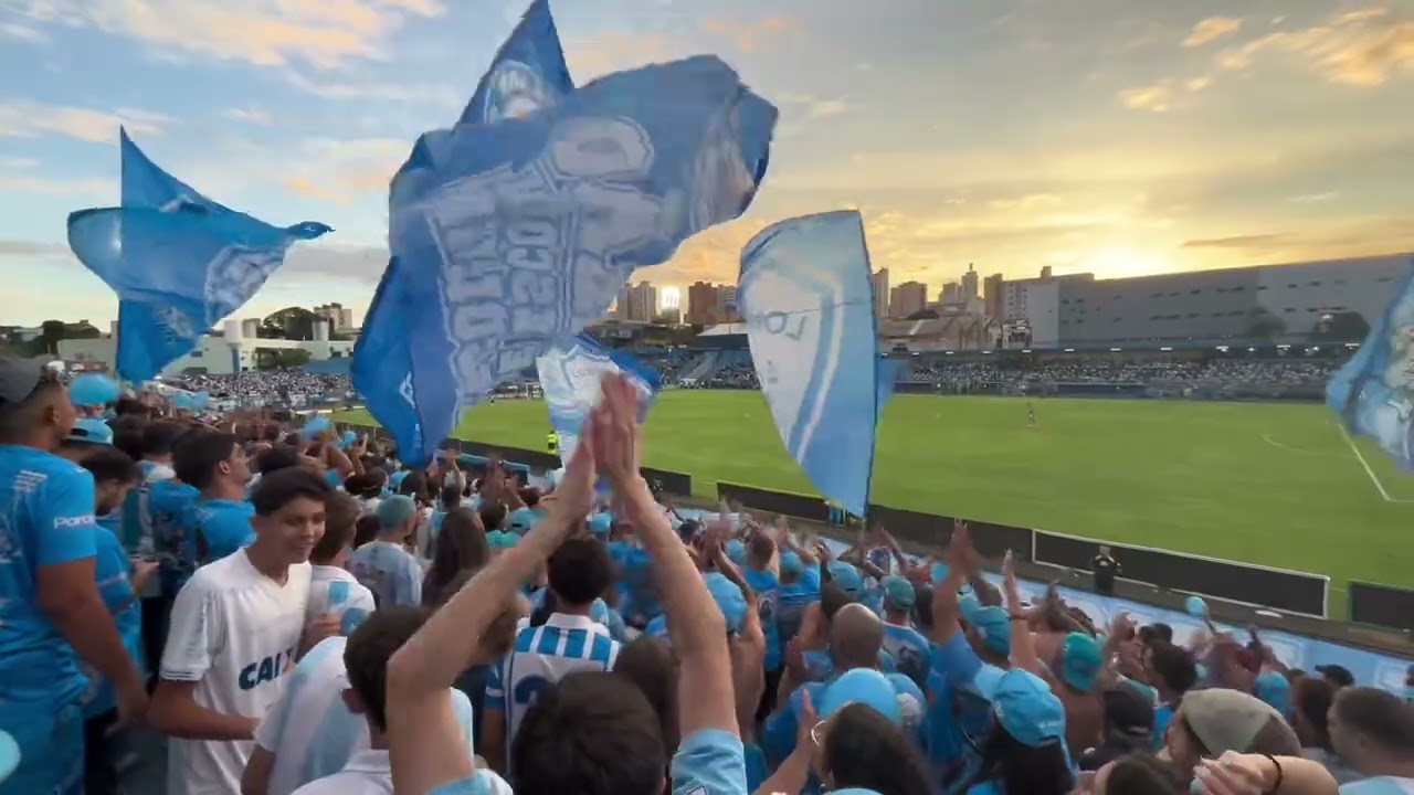 FESTA DA MAIOR DO INTERIOR NO PRIMEIRO JOGO DA FINAL