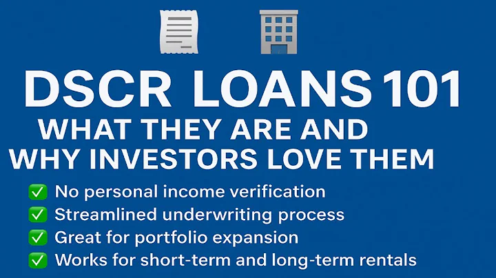 🏢 DSCR Loans Explained: The #1 Loan for Real Estate Investors in 2025 💰