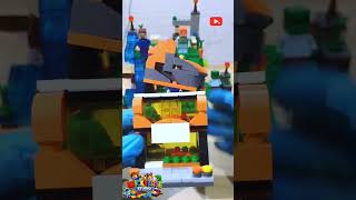 Satisfying Brick Build – Dino Sneaker Shop Complete 🦖 !! | Unofficial Lego #shorts #funny #brick