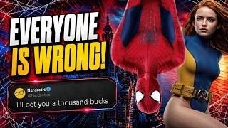 WRONG! Sadie Sink Is NOT Jean Grey in Spider-Man: Brand New Day