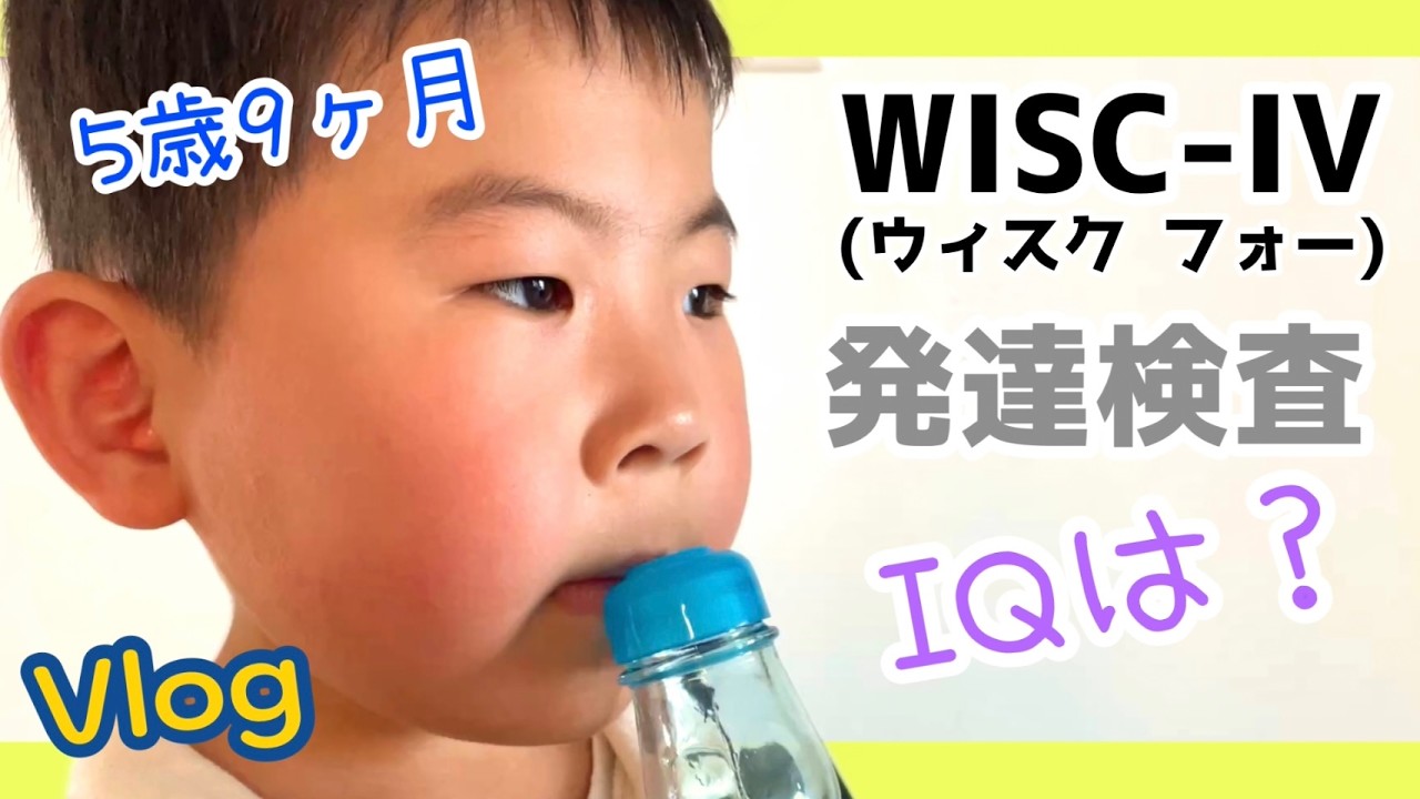 【発達検査】我が家の次男5歳9ヶ月WISC-IV(ウイスク・フォー)の発達検査を受けました、IQは？どんなことがわかるの？就学に向けて…#鹿児島