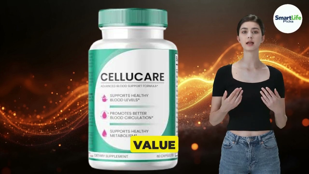 CELLUCARE Blood Sugar Support for Energy Vitality and Natural Health Boost