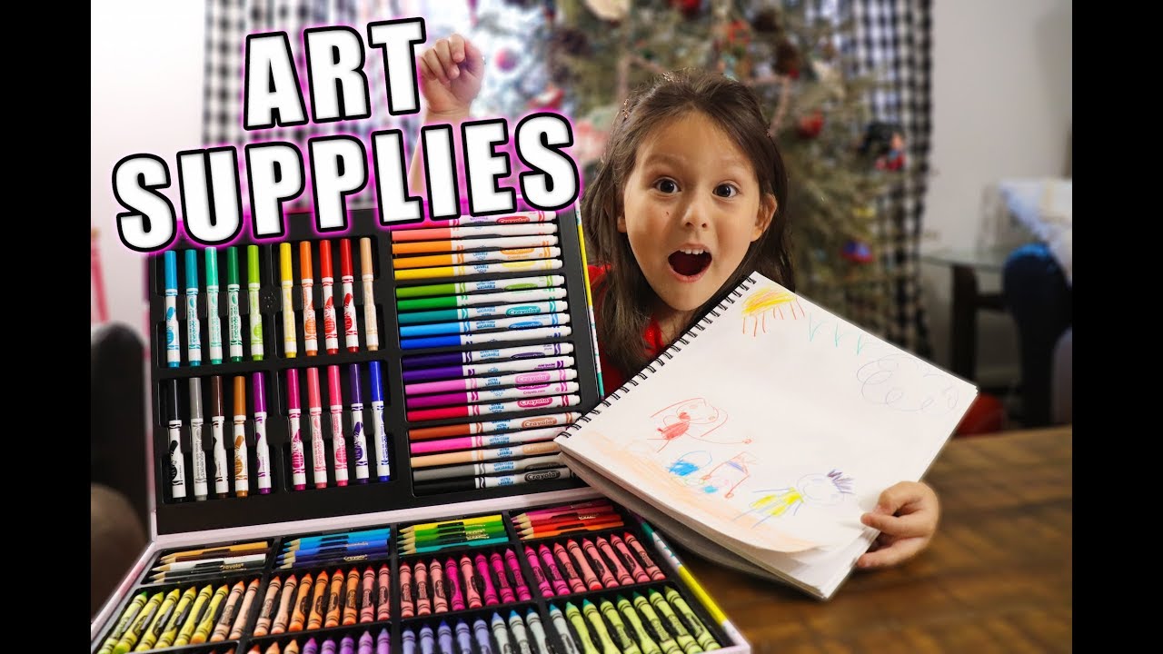 MY ART SUPPLIES! YouTube