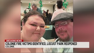 Colonie fire victims identified, Locust Park reopened