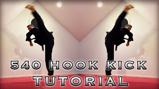 540 Hook Kick Tutorial #shorts #martialarts