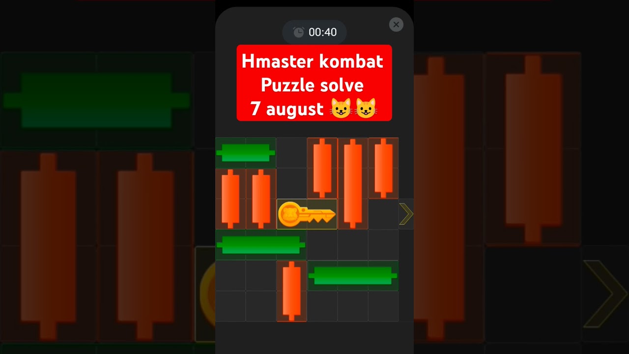 hamster Kombat puzzle solve 7 august 