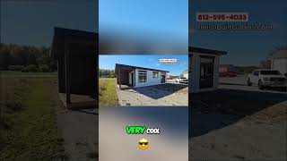 ONLY $89K FOR THIS GRANNY POD ?! AMISH BUILT MODULAR CABINS AND PREFAB HOMES