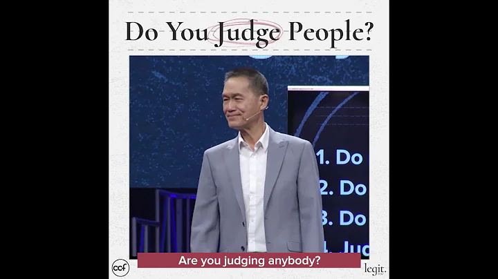 Peter Tanchi - Do You Judge People? - Legit Snippets