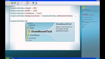 Small Basic 2.01 Coordinates and Drawing
