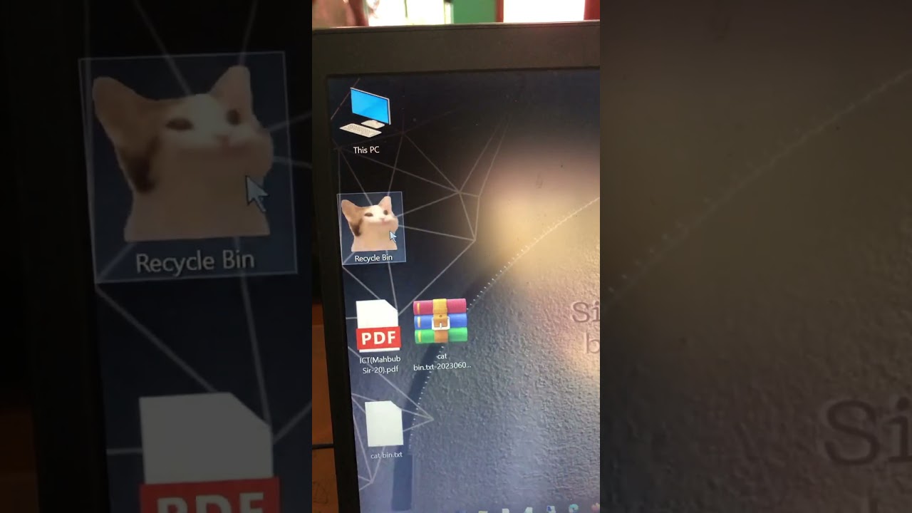 Recycle bin funny 😄 