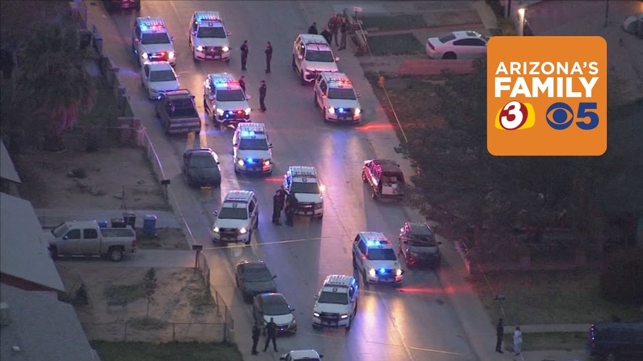 Suspect reported "down" after officer-involved shooting in Phoenix ...