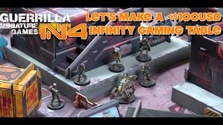 Let's make a cheap Infinity gaming table! (Under $100USD)