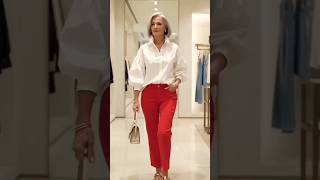 Chic Seasonal Outfits Every Woman Over 40 Needs #style #outfitconsira #fashion #moda, #oodt #shorts