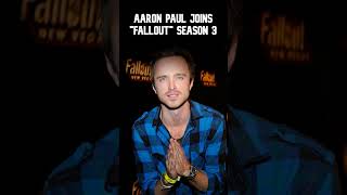 Aaron Paul joins Fallout series!